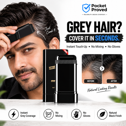 Instant Black Hair Dye Comb Stick