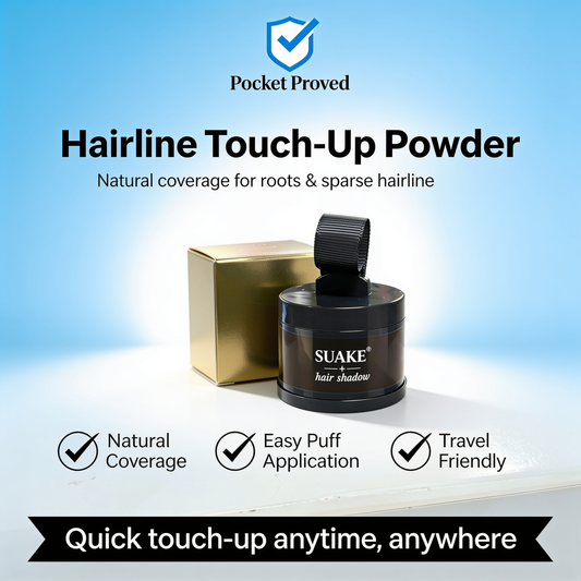 Instant Hairline Touch-Up Powder for Men & Women