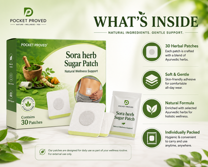 Sora Herb Sugar Patch for Daily Support
