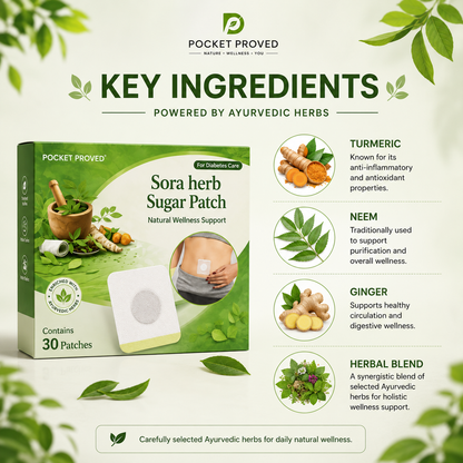 Sora Herb Sugar Patch for Daily Support