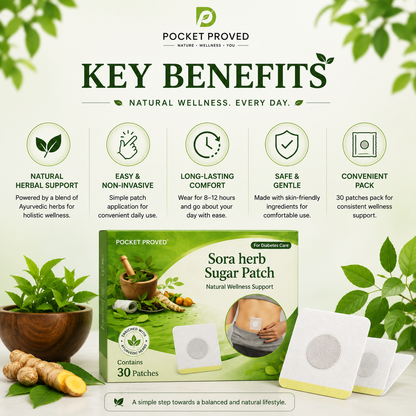 Sora Herb Sugar Patch for Daily Support